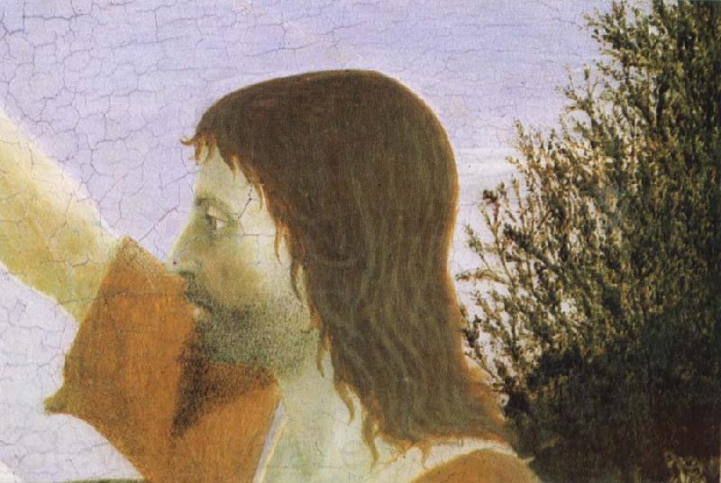 Piero della Francesca Detail of Baptism of Christ Norge oil painting art